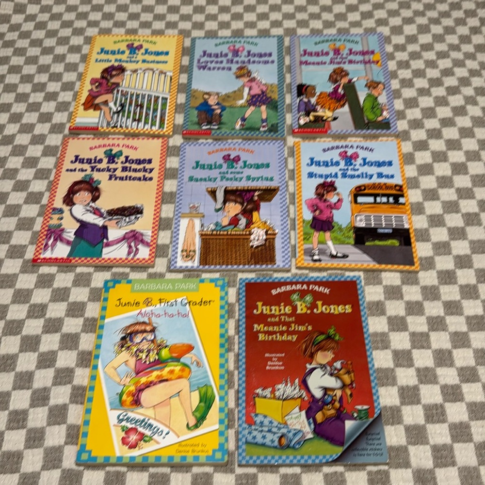 Used Set of 8 June B Jones Books